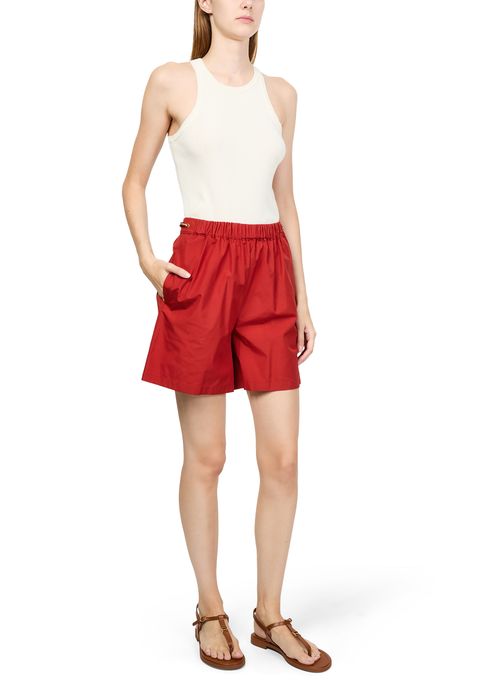 MAX MARA Short en popeline de coton Haway