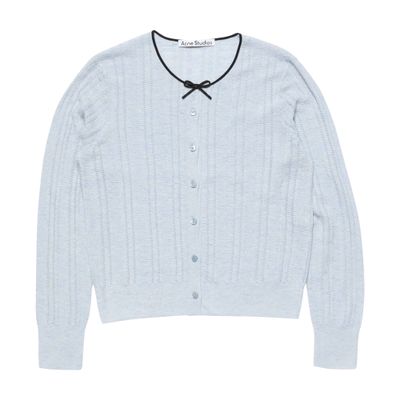 Acne Studios Knit Cardigan In Blue
