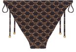 ビキニ Celine Swimsuit Bottom In Monogram Matte Jersey Women's Swimsuit bottom with monogram in jersey | CELINE | 24S