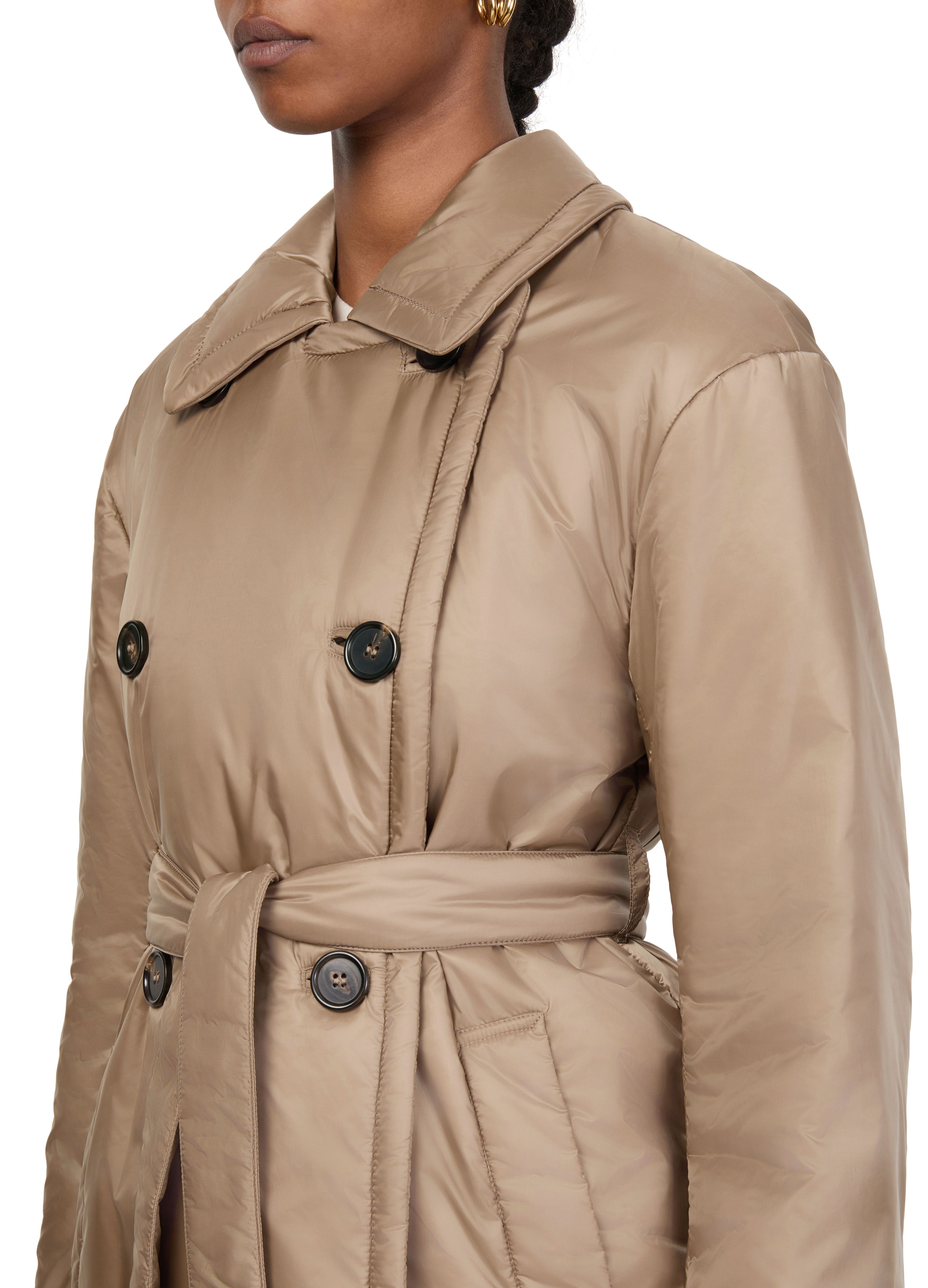 Calla belted coat - THE CUBE thumbnail 4