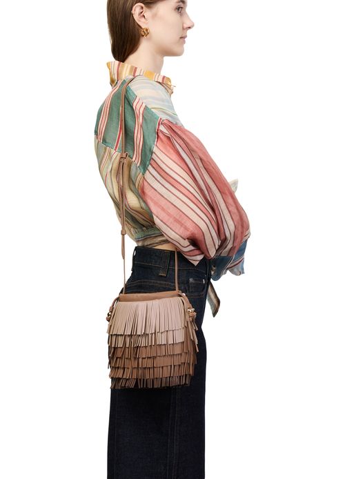 ZIMMERMANN Umhängetasche mit Fransen