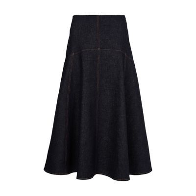 The De-Nîmes triangle skirt