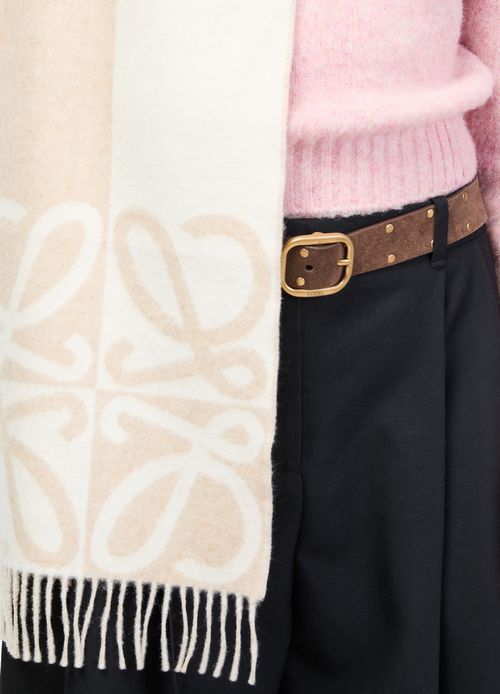 LOEWE Wool and cashmere scarf