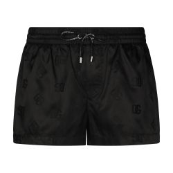 Men s Short jacquard swim trunks with DOLCE GABBANA 24S