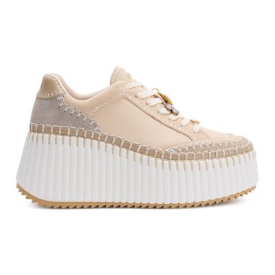 Chloé Nama Sneakers In Animal Print