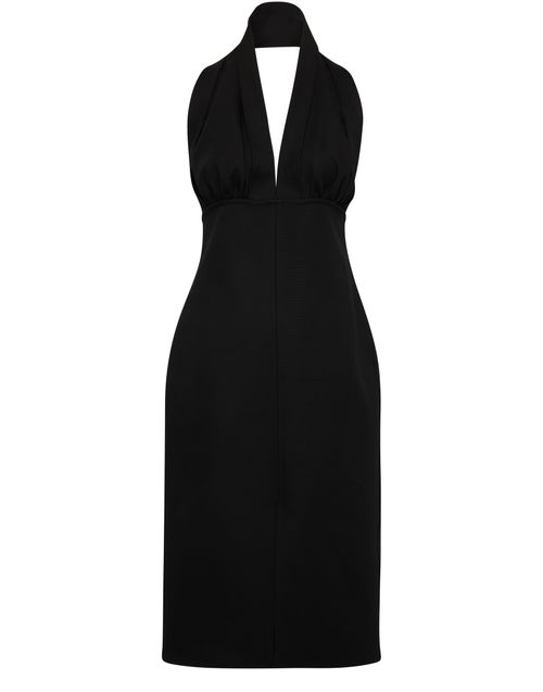 BOTTEGA VENETA Halter cotton dress
