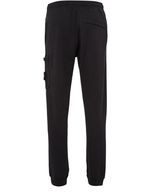 STONE ISLAND Sweatpants mit Logoaufnäher
