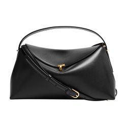 T-Lock leather handbag - TOTEME
