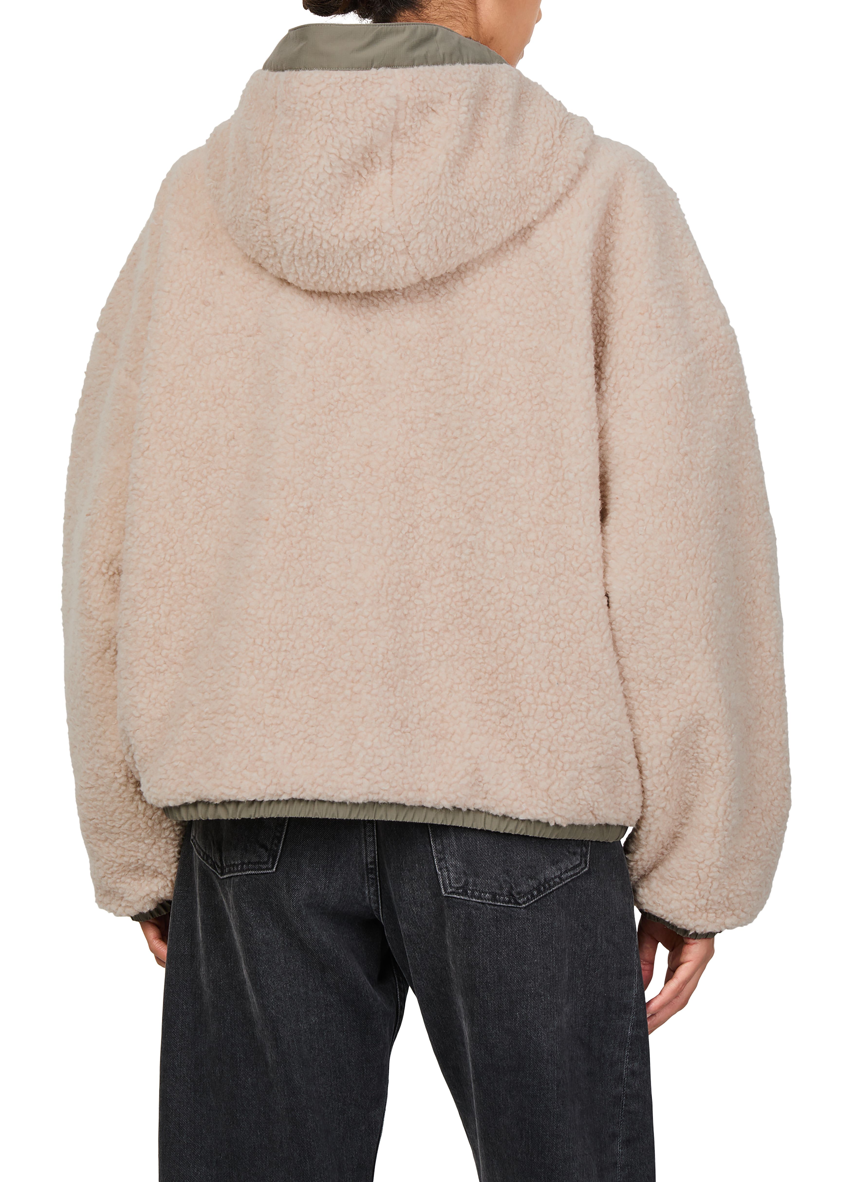 Alberni reversible fleece aviator jacket thumbnail 5