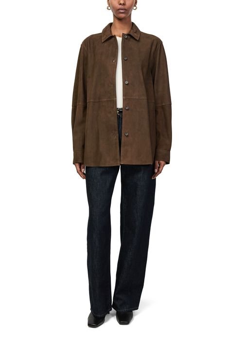 TOTEME Soft suede overshirt
