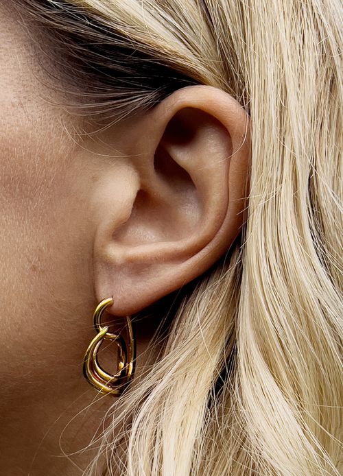CHARLOTTE CHESNAIS Boucles d'oreilles Lasso