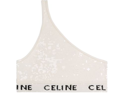 CELINE Celine embroidered viscose bra