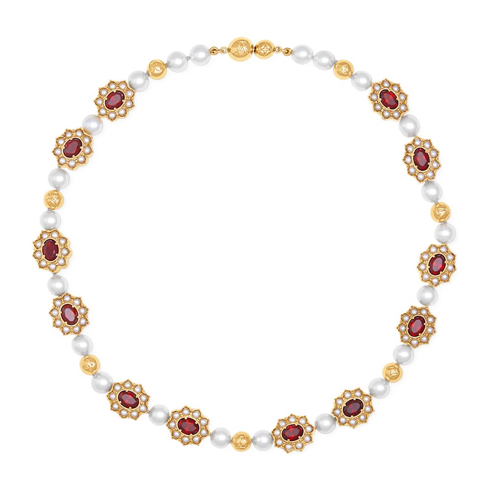 LV Dynasty Flower Necklace thumbnail 4