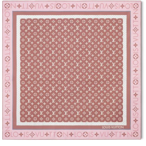 LOUIS VUITTON Monogram Infinity Square 90