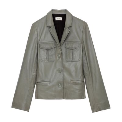 ZADIG & VOLTAIRE LIAMS LEATHER JACKET