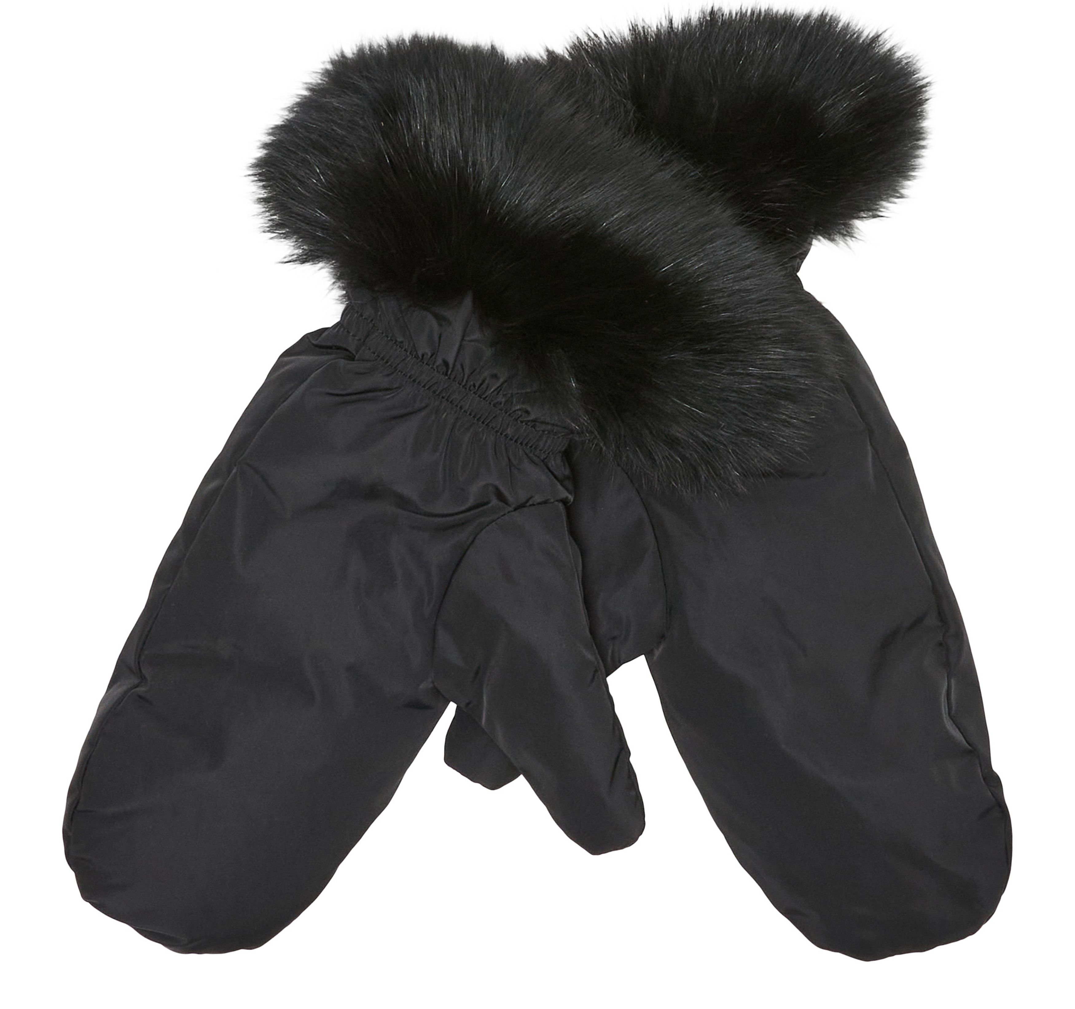 Fox fur gloves thumbnail 3
