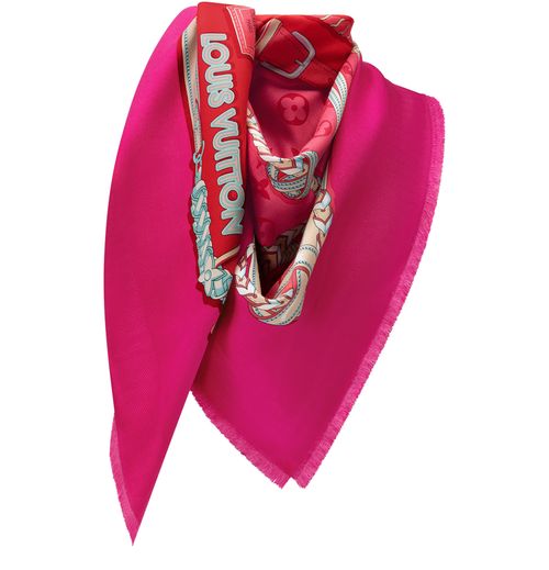 LOUIS VUITTON Mix & Straps Shawl