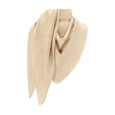 Louis Vuitton Monogram Classic Shawl In Sand