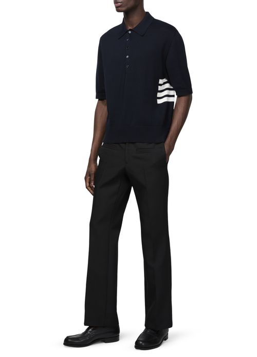 THOM BROWNE Cotton polo