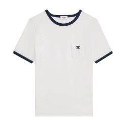 大人気完売! CELINE BLASON 70’s Tシャツ / コットンジャージー Women's Celine blason 70's t-shirt in cotton jersey | CELINE