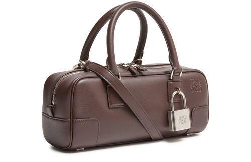 LOEWE Amazona 23 cropped bag in shiny calfskin