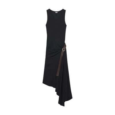 Loewe Cotton And Elastane Tank Top In Black