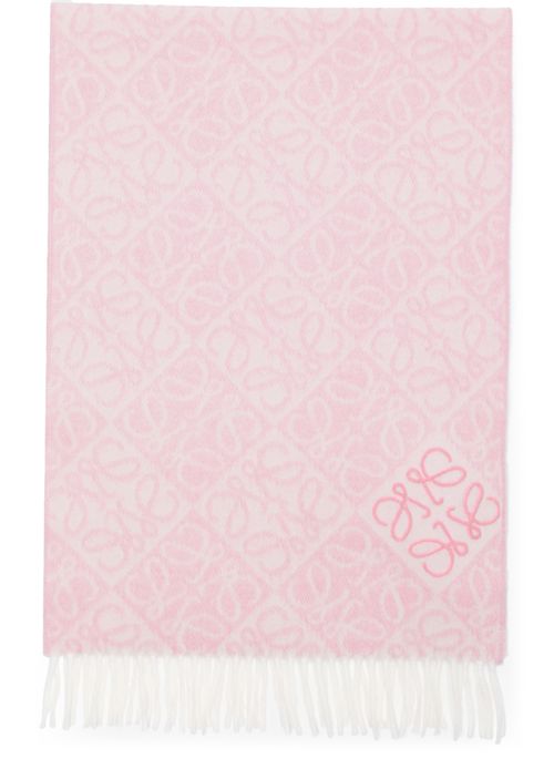 LOEWE Anagram scarf in wool and cashmere
