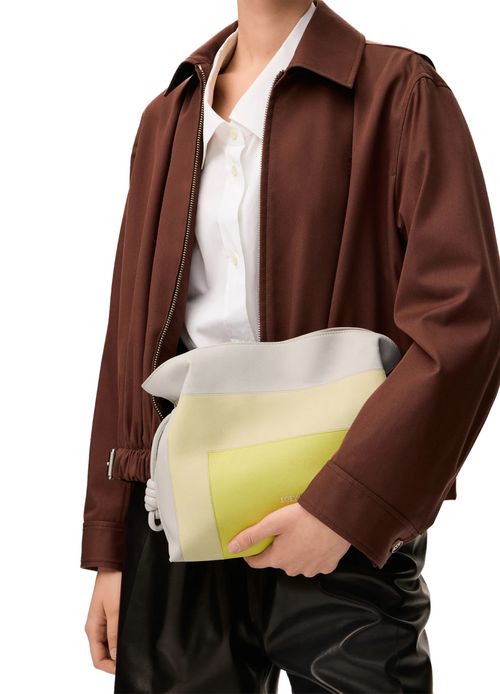 LOEWE Flamenco square clutch