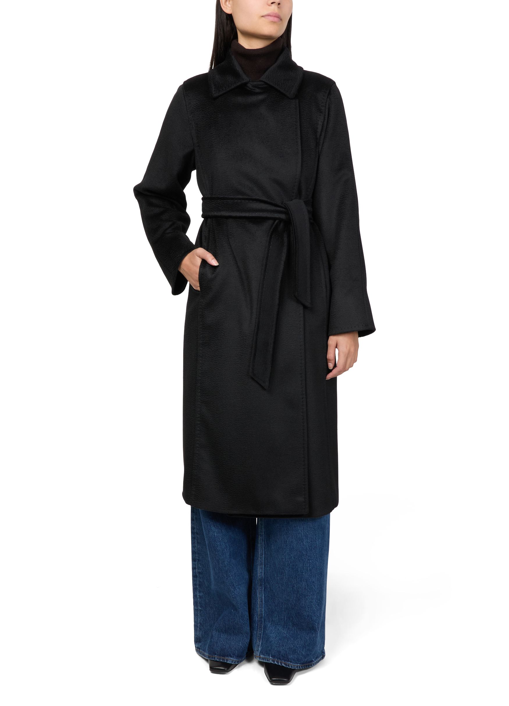 Manuela maxi belted coat thumbnail 6