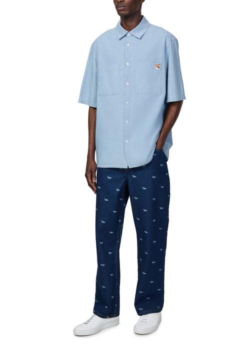 MAISON KITSUNE Relaxed short sleeved shirt