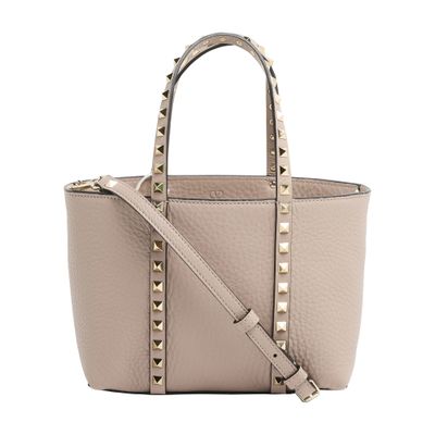 Valentino Garavani Rockstud Mini Tote Bag In Pink