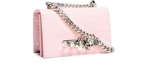 MCQUEEN Jewelled Satchel mini shoulder bag