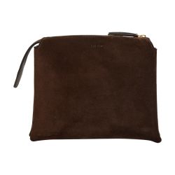 【国内在庫＆即日発送】THE ROW NU TWIN LEATHER BAG The Row Nu Twin Bag in Rhinoceros Gray PLD | FWRD