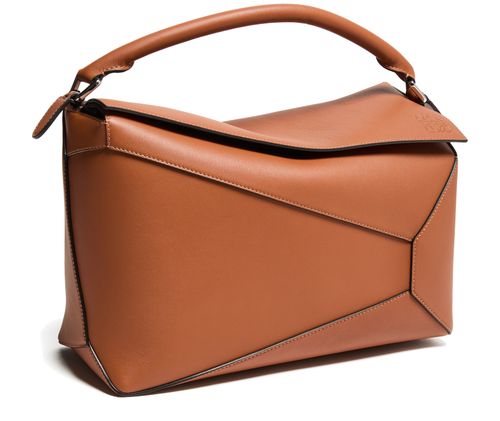 LOEWE Large Puzzle bag in grained calfskin