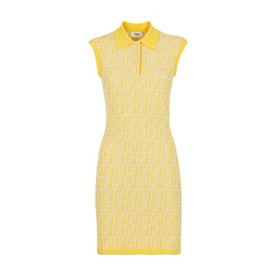 fendi fitted dress Fendi 'Zucca' Fitted Dress main image 0