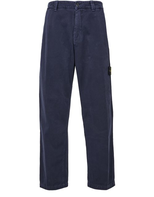 STONE ISLAND Logo patch jeans