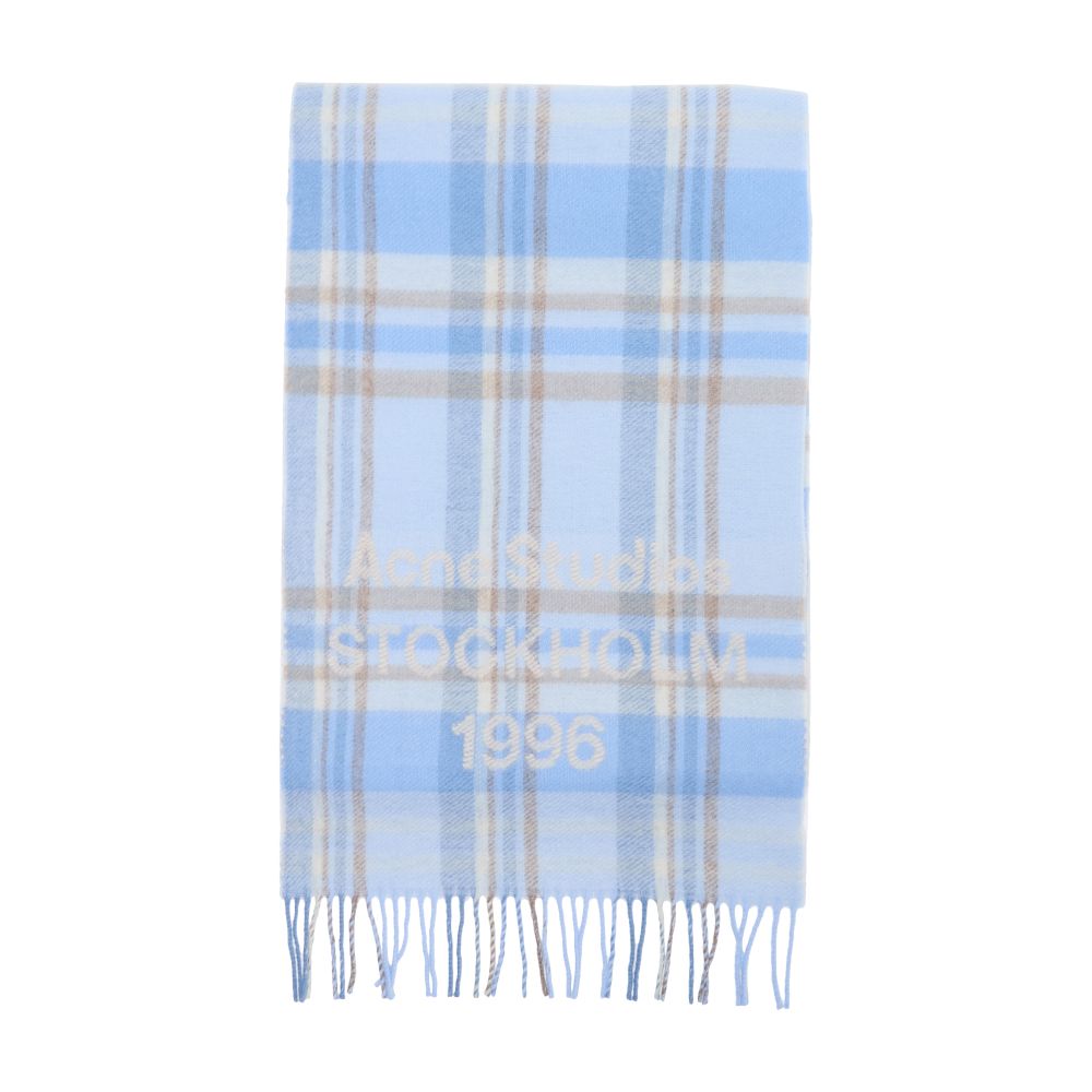Check logo scarf thumbnail 6