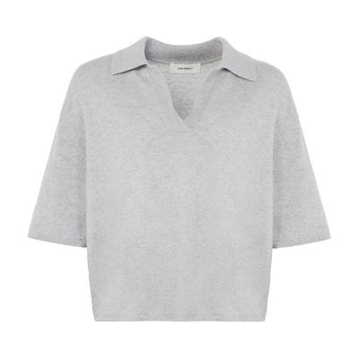 Lisa Yang Neela Short Sleeves T-shirt In Gray