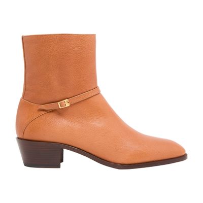 Valentino Garavani Ankle Boots In Brown