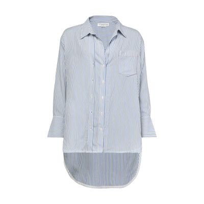 Victoria Beckham Wrap Tuck Detail Shirt In White