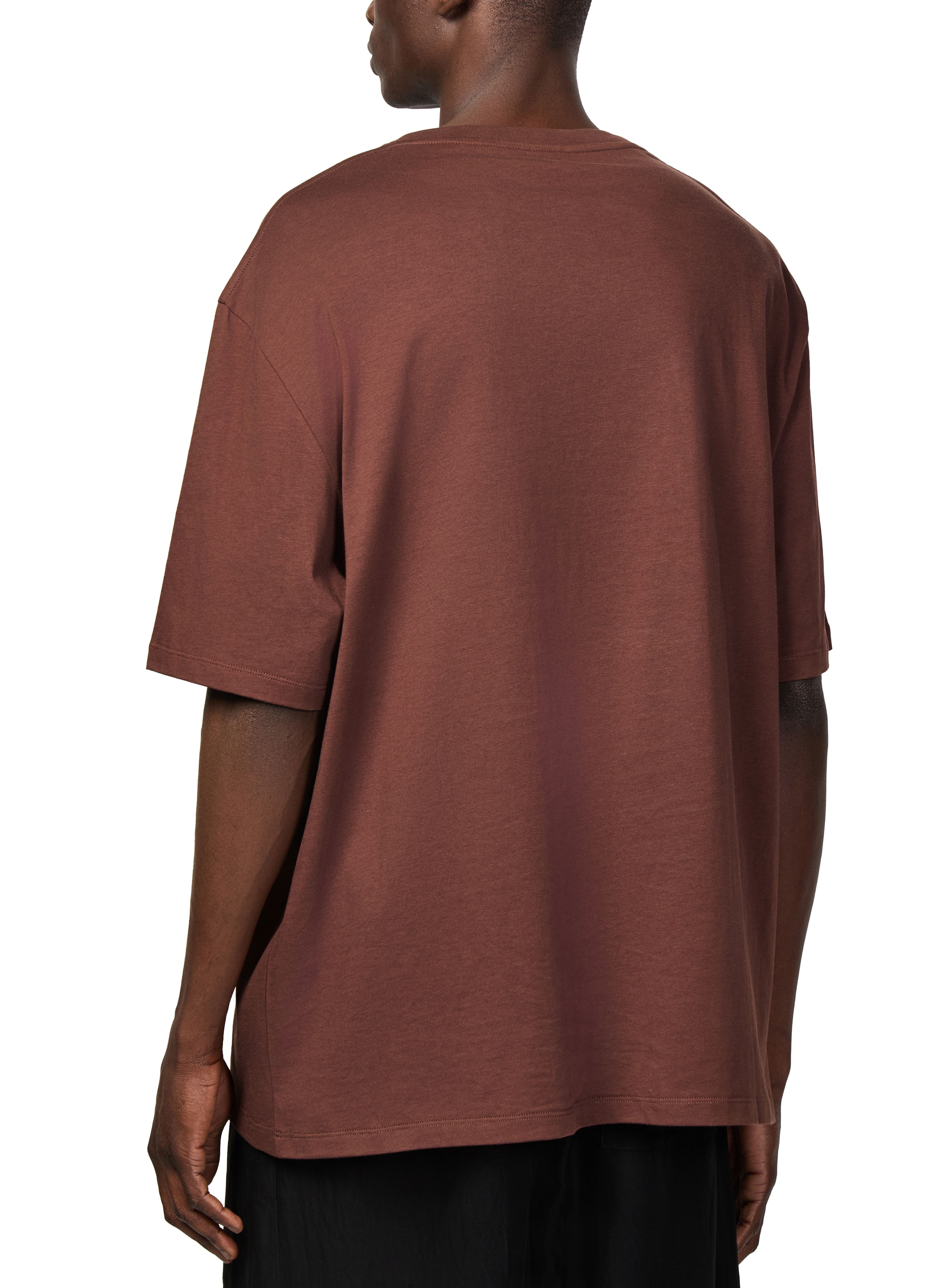 Wide cotton t-shirt thumbnail 5