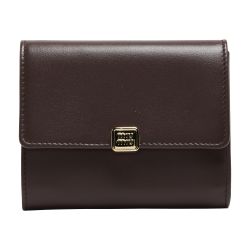スタイリッシュな≪Miu Miu≫ スモールナッパレザーウォレット ナッパレザー ウォレット スモール レディース | MIU MIU | 24S