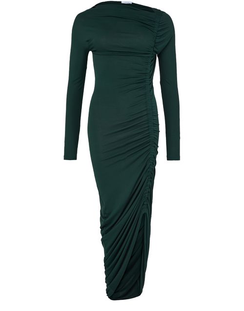 FERRAGAMO Crepe light jersey midi dress
