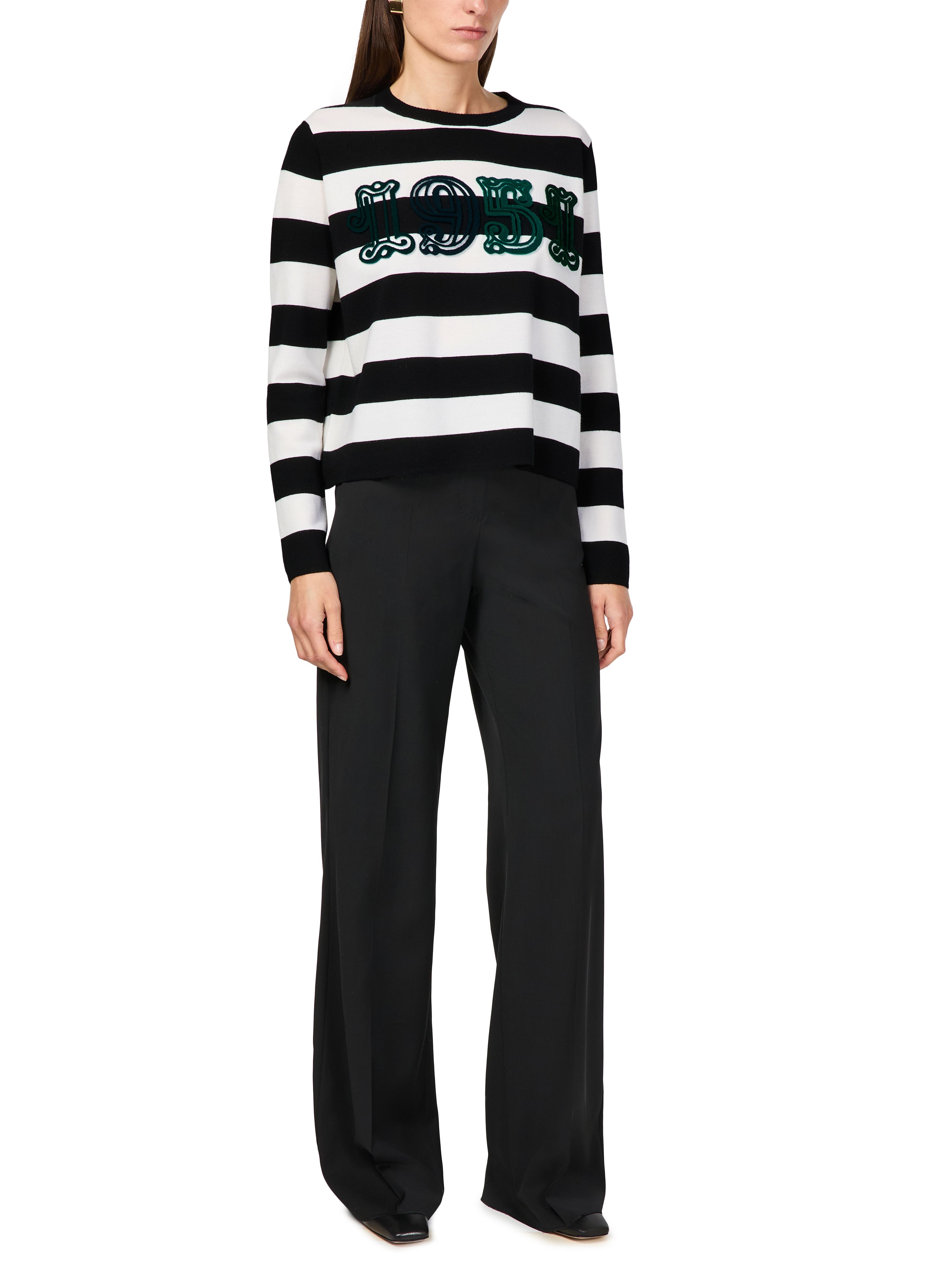 Viterbo round neck sweater thumbnail 6