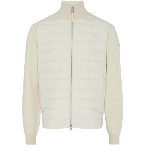 MONCLER Bi-material jacket