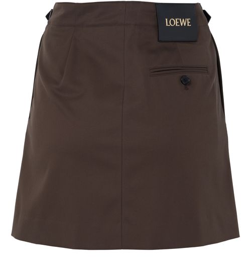 LOEWE Belted mini skirt