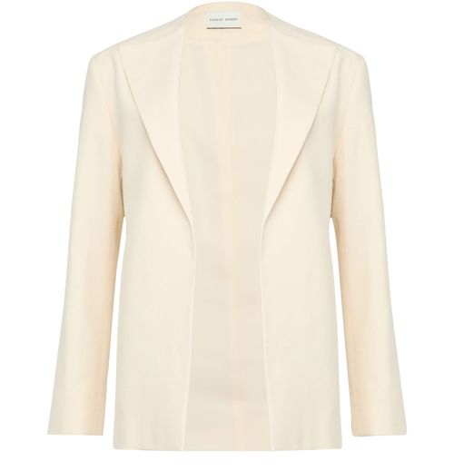 LOULOU DE SAISON Rocco reverse lapel jacket