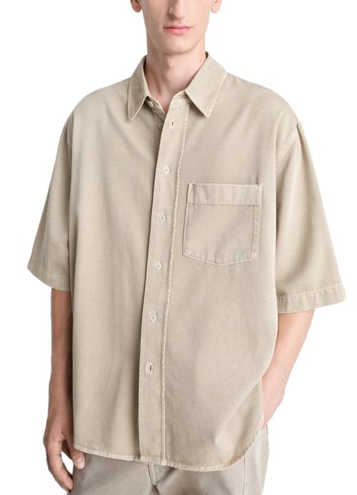 LEMAIRE Short sleeves denim shirt