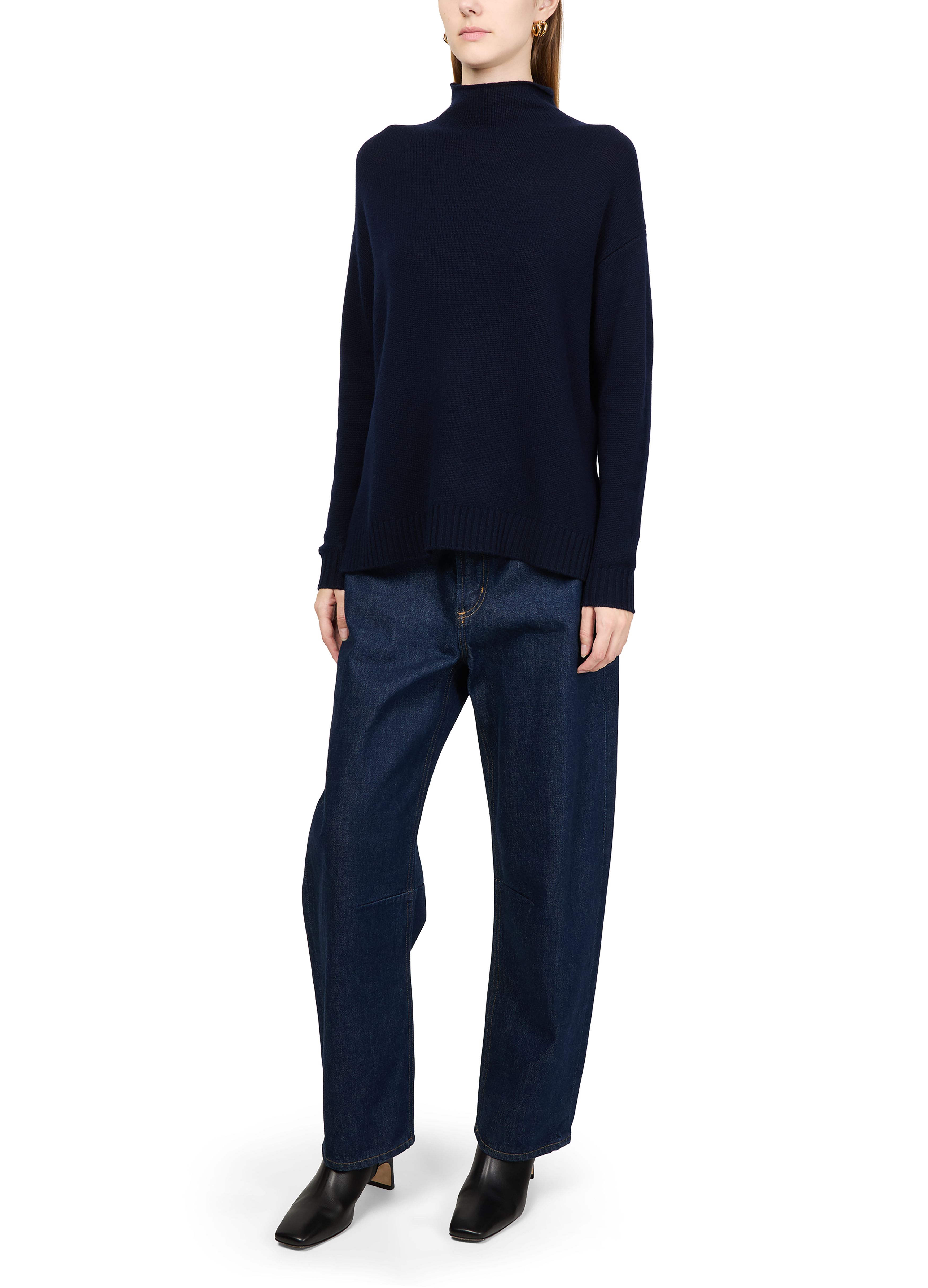 Sweater with large high neck thumbnail 5
