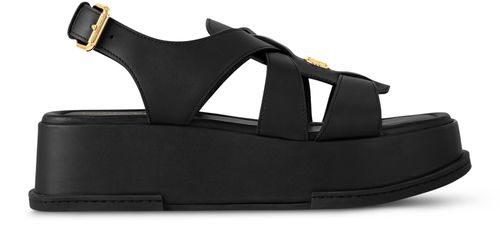LOUIS VUITTON Maya Flatform Sandal